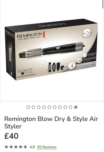 Remington blow dry style - dry, &